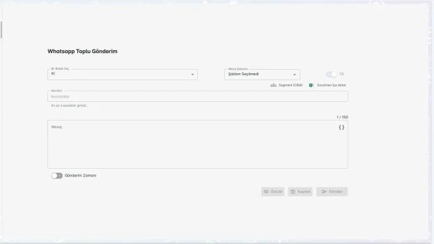 MobiKoB WhatsApp Entegrasyonu WhatsApp Toplu Mesaj
